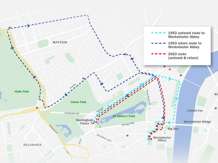 Everything you need to know about King Charles III’s procession route, including map and start time