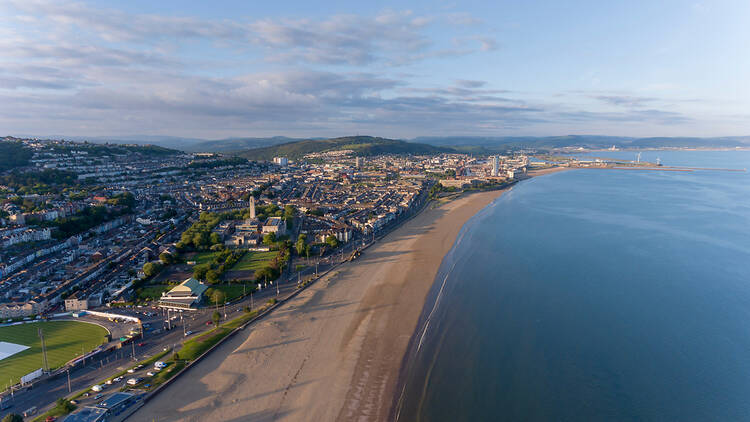 Swansea from above
