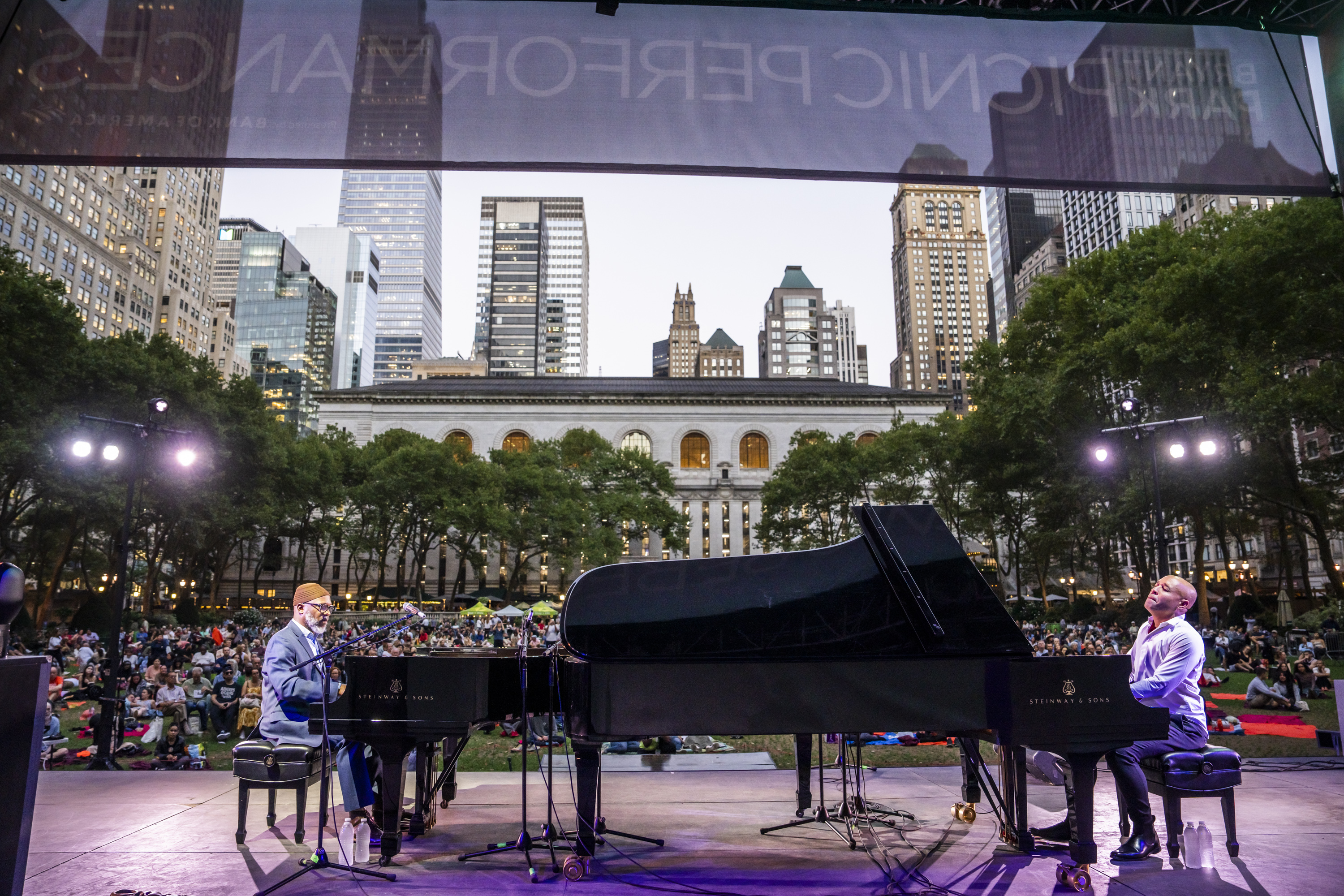 Steinway & Sons at Picnic Performances at Bryant Park 