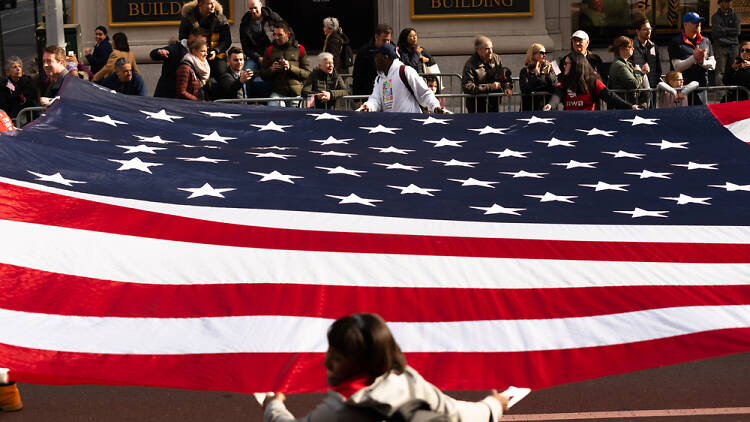 The Memorial Day parade in NYC