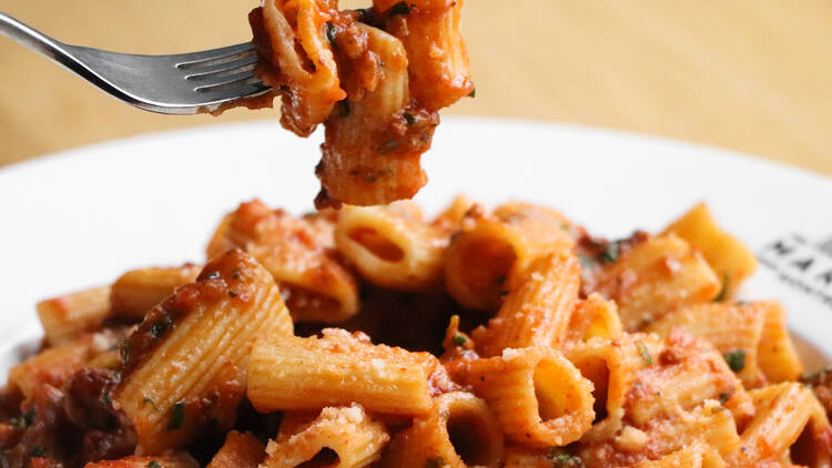 Rigatoni Bolognese from Il Miglio