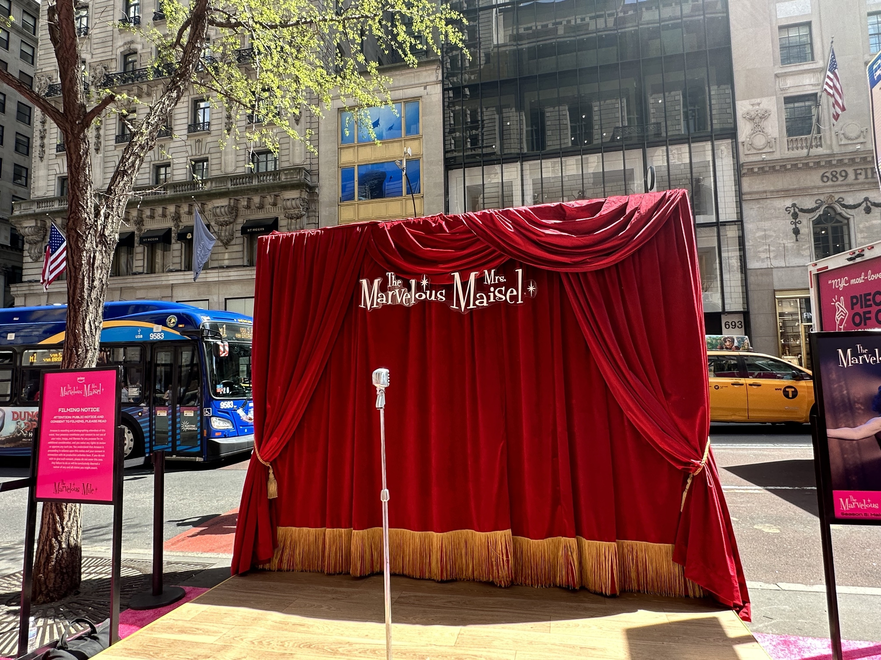 Mrs. Maisel Mania Takes Over 5th Avenue in NYC - Untapped New York