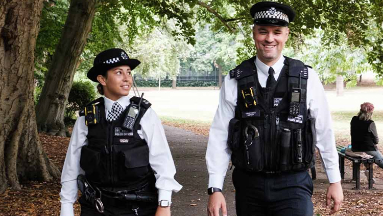 British police officers