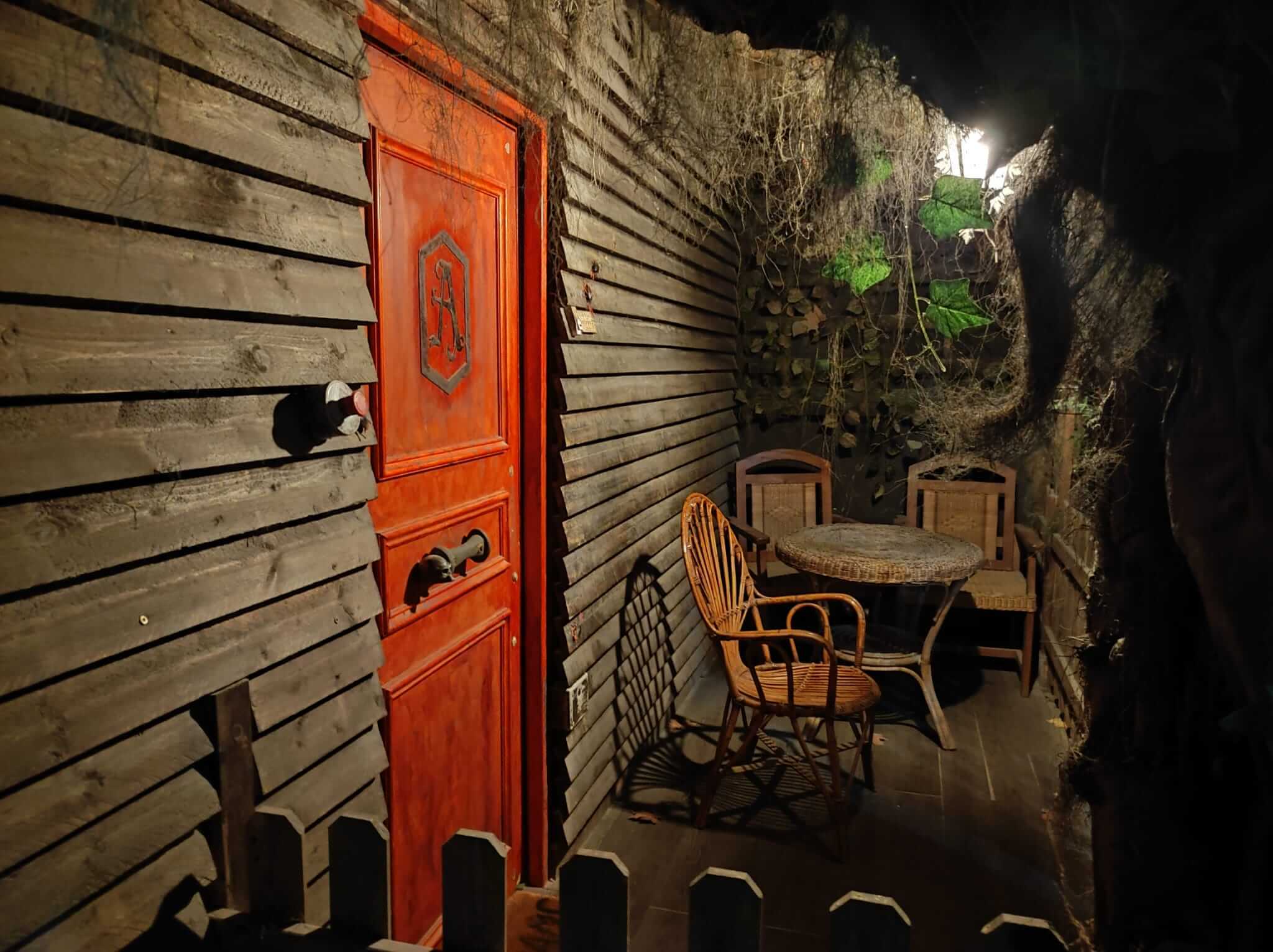 Uno de los espacios del escape room