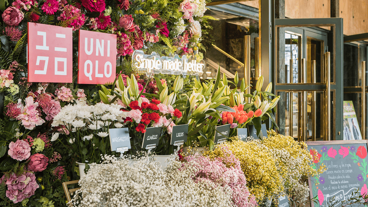 Tienda de 2025 ropas en flores