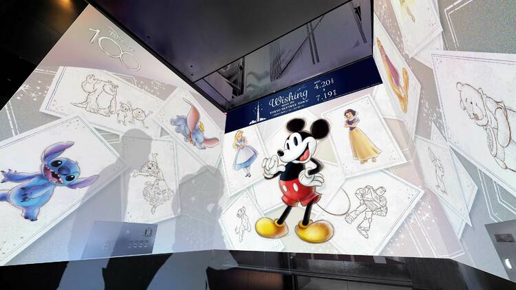 Disney Wishing Upon the Tokyo Skytree Town