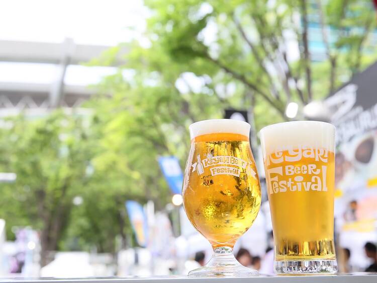 けやきひろば 春のビール祭り けやきひろば 春のビール祭り