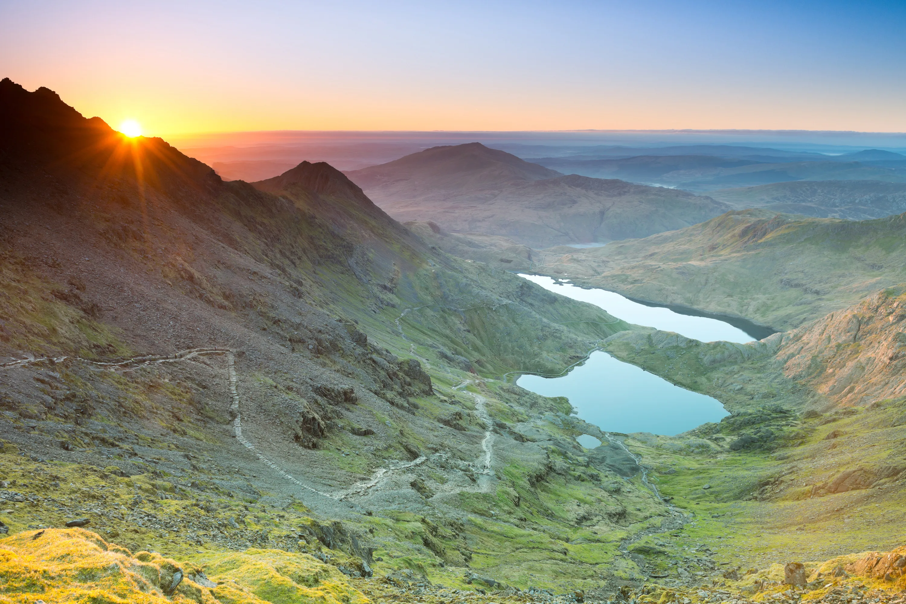 Snowdon at sunrise