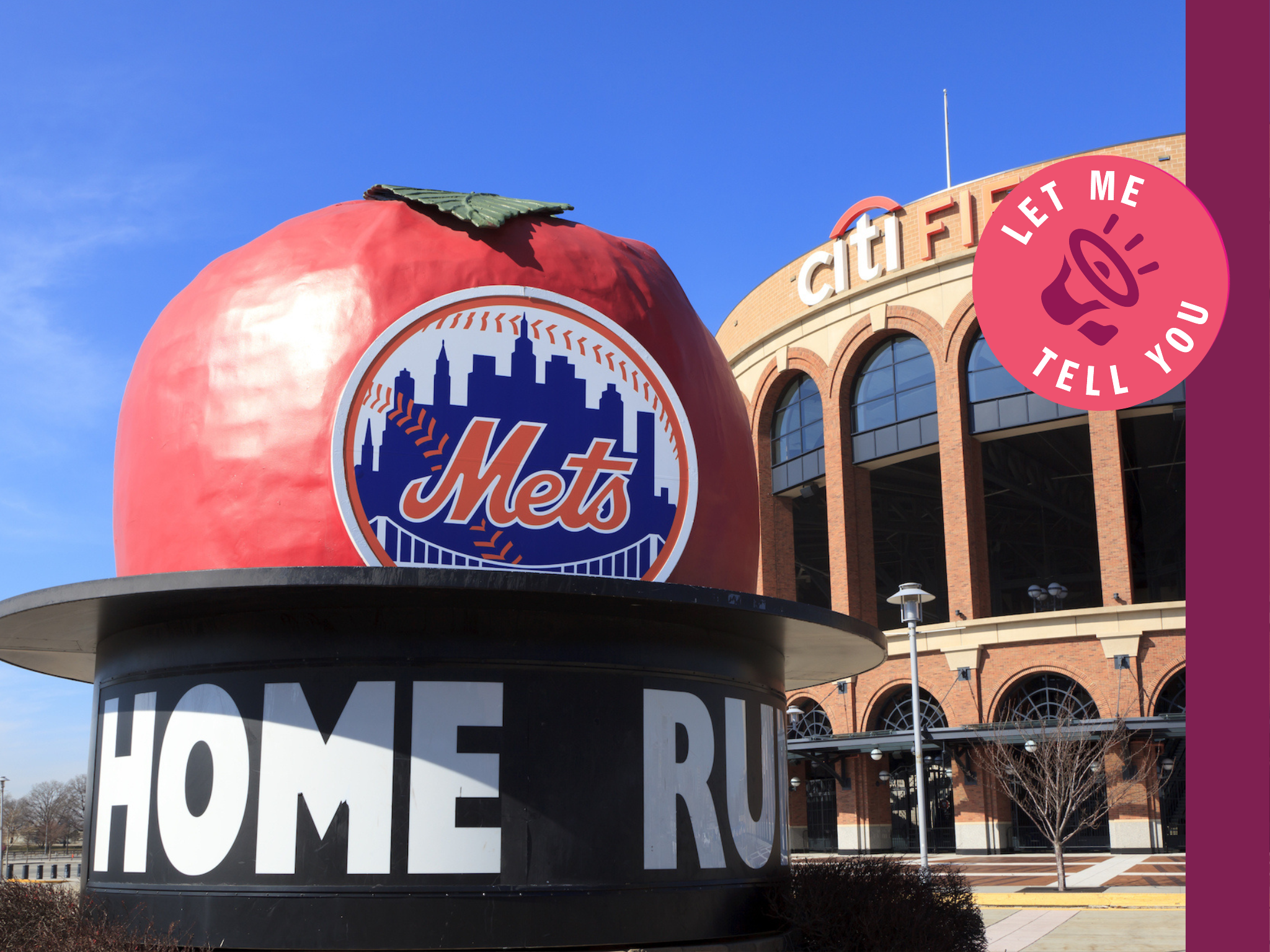 New York Mets - Mr. and Mrs. Met are about to chow down