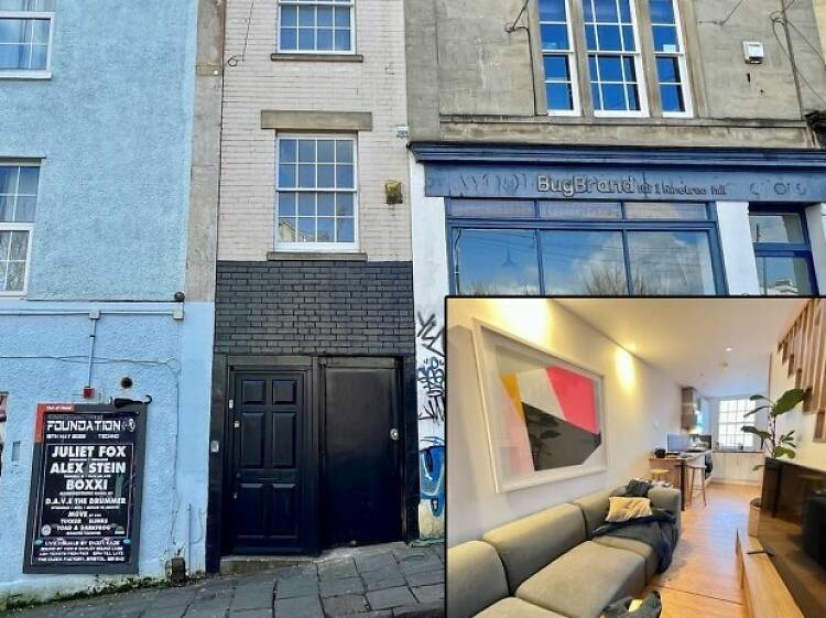 For sale: this super-skinny Bristol house which is only seven foot wide