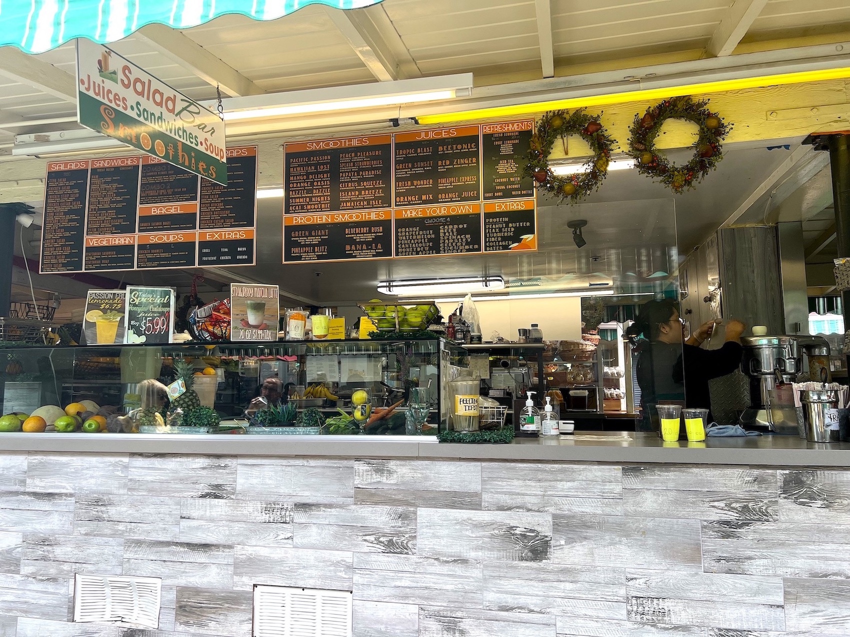 The Salad Bar at the Original Farmers Market