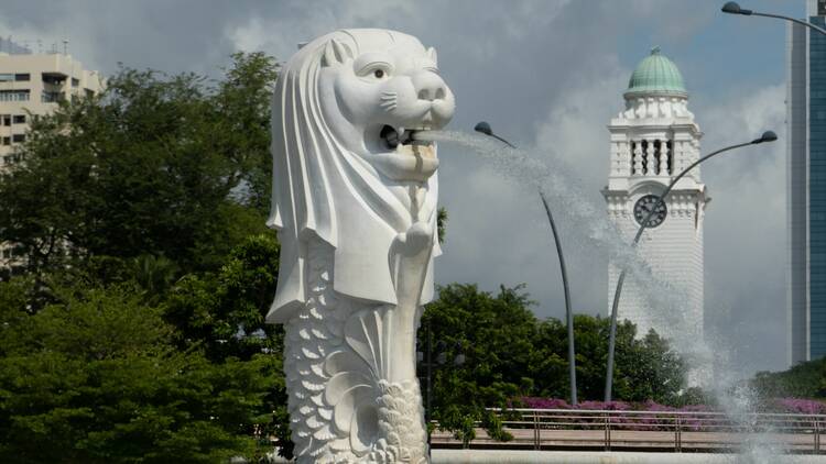 Is the Merlion a real animal?