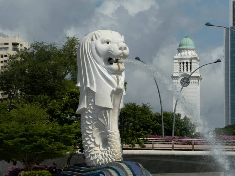 Is the Merlion a real animal?