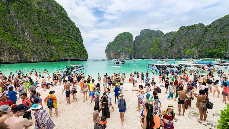 Tourists in Thailand