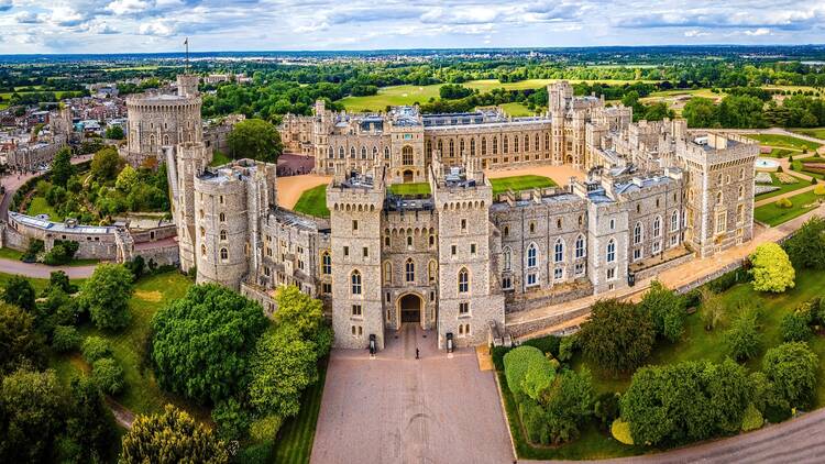 Windsor castle birds eye 