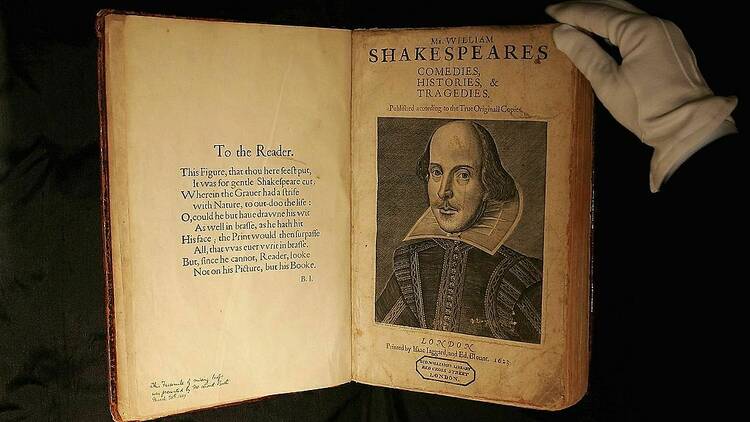 First edition Shakespeare book
