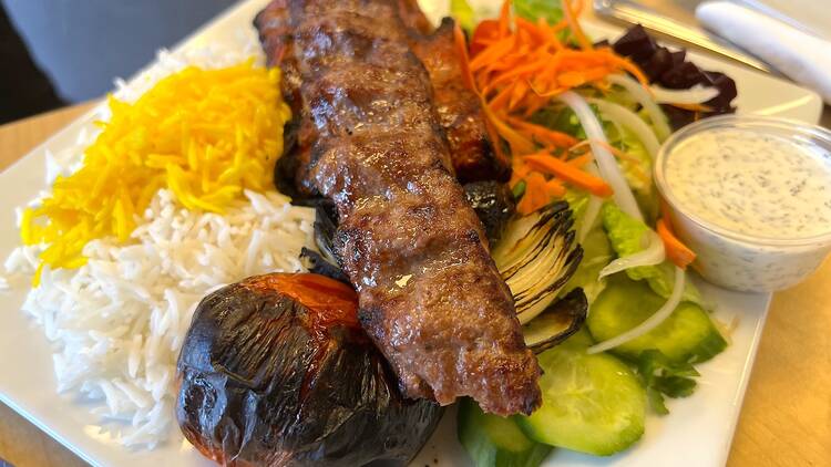 Beef soltani at Taste of Tehran