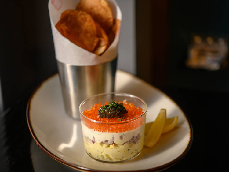 The $30 Caviar Dip at Milady’s