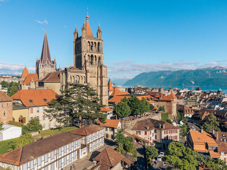 Morning: Lausanne Cathedral