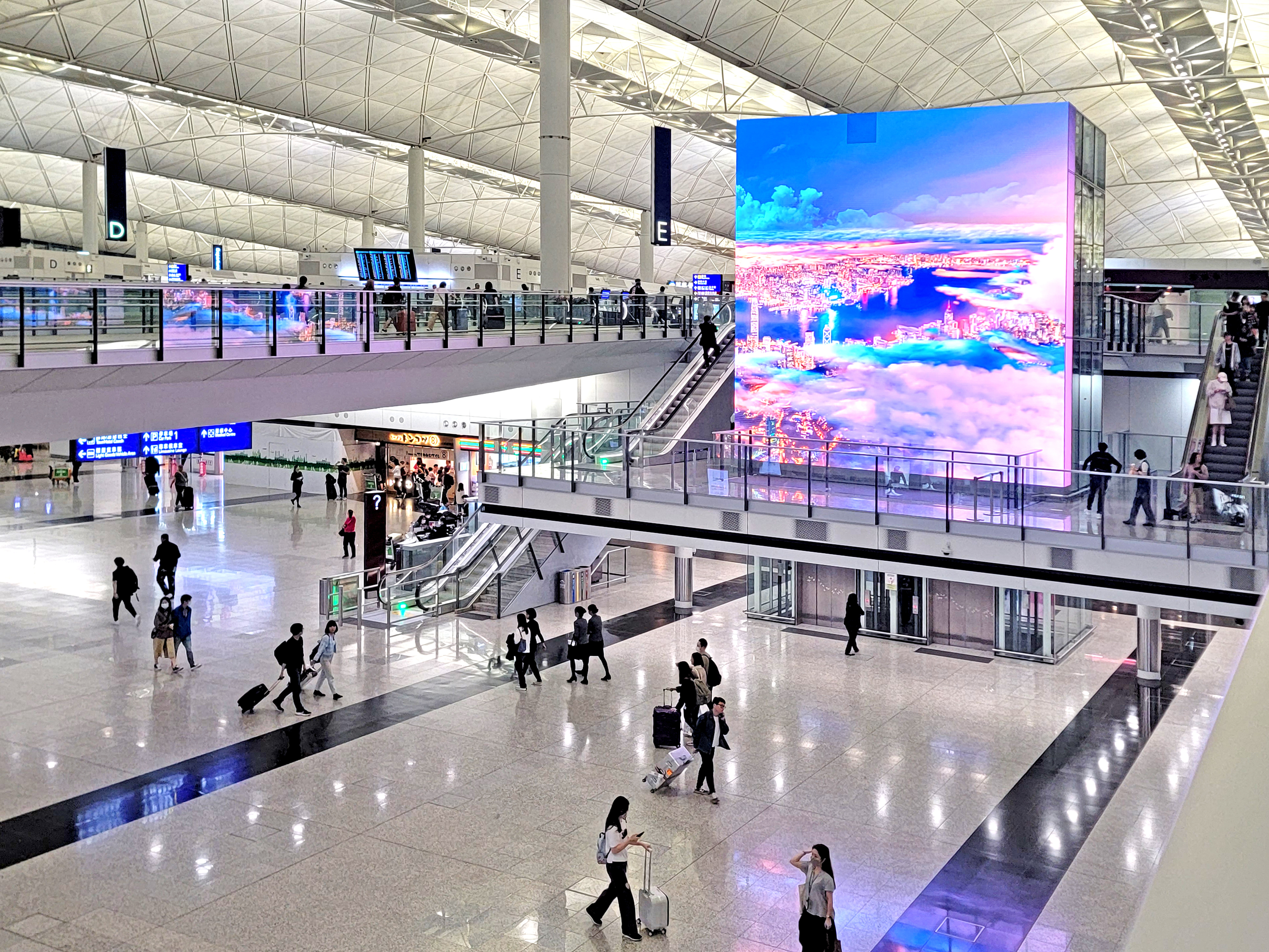 China, Hong Kong, Hong Kong International Airport, Departure