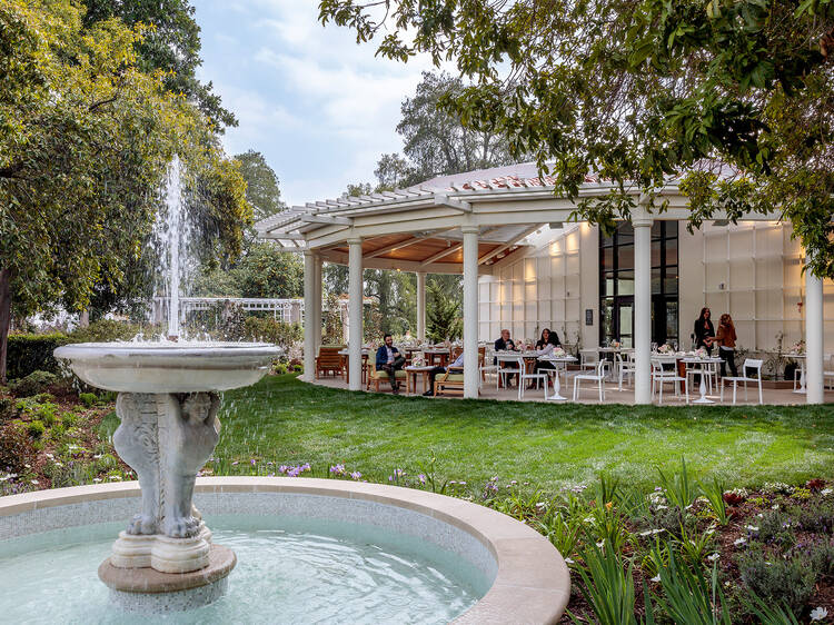 The Huntington’s Rose Garden Tea Room