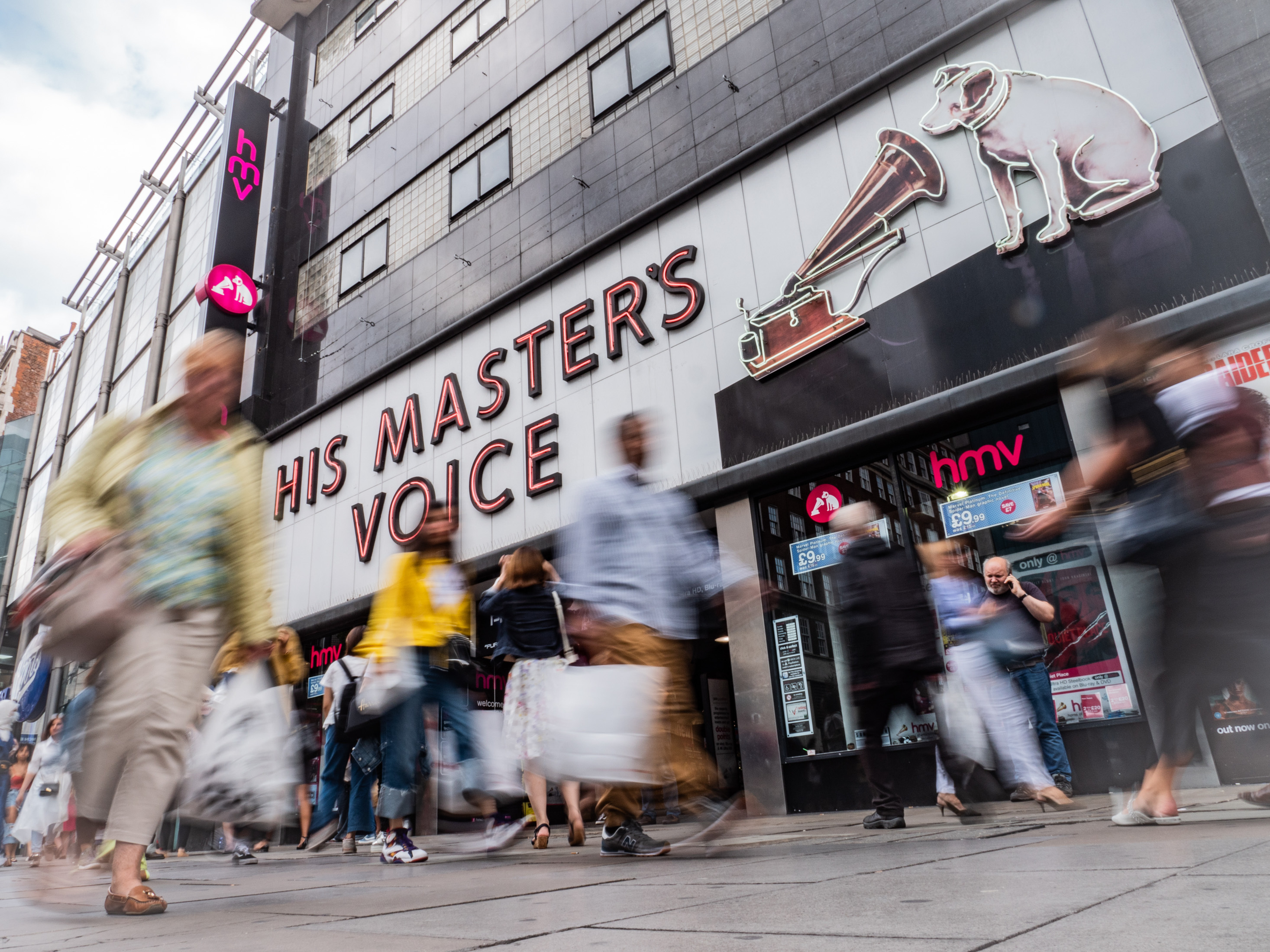 Return of the king: HMV is coming back to its Oxford Street home