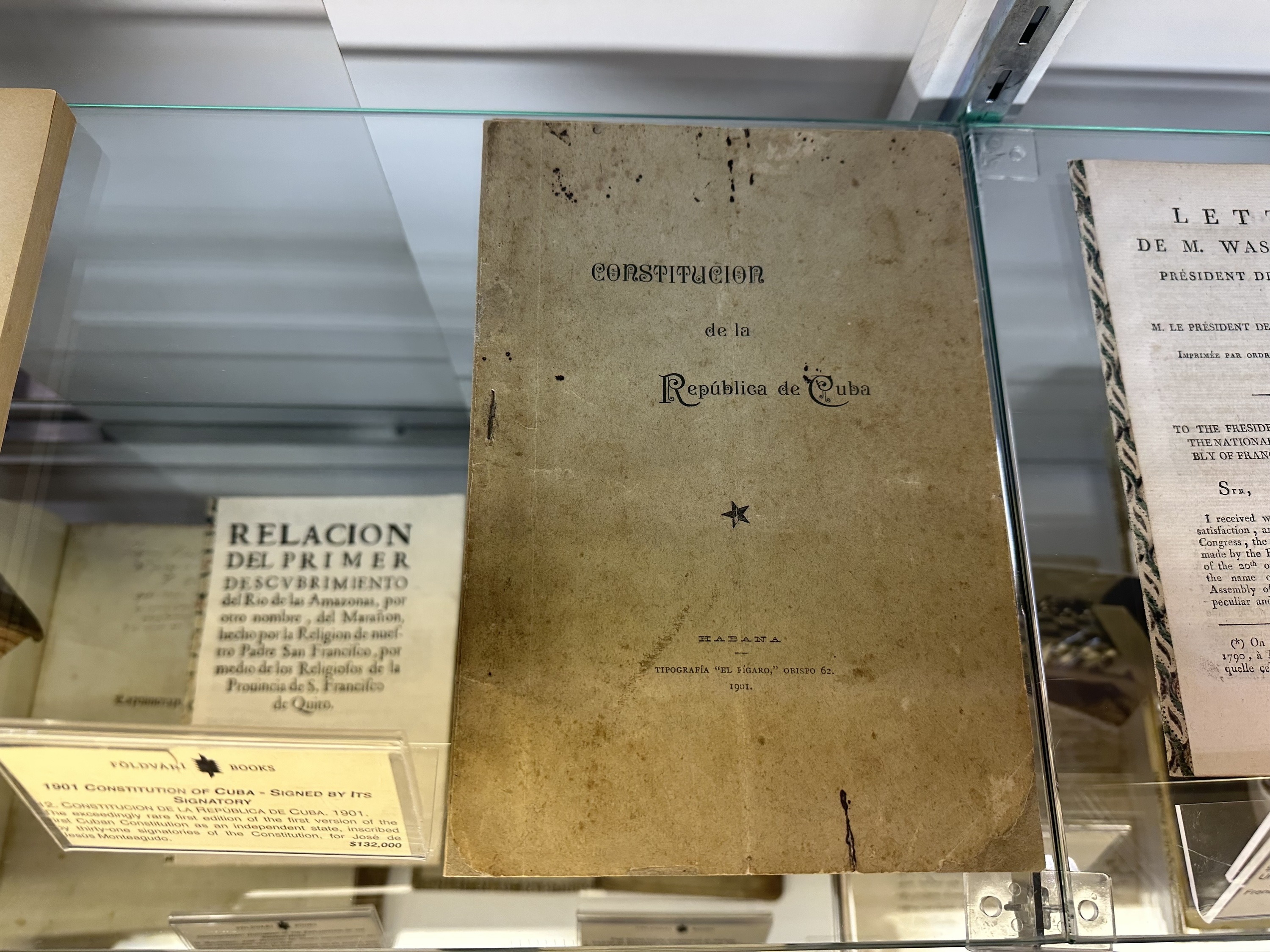 A Cuban constitution.