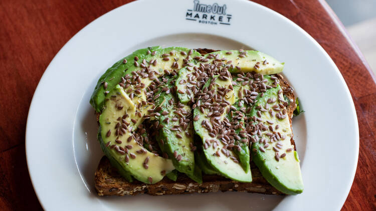 avocado toast boston healthy foods