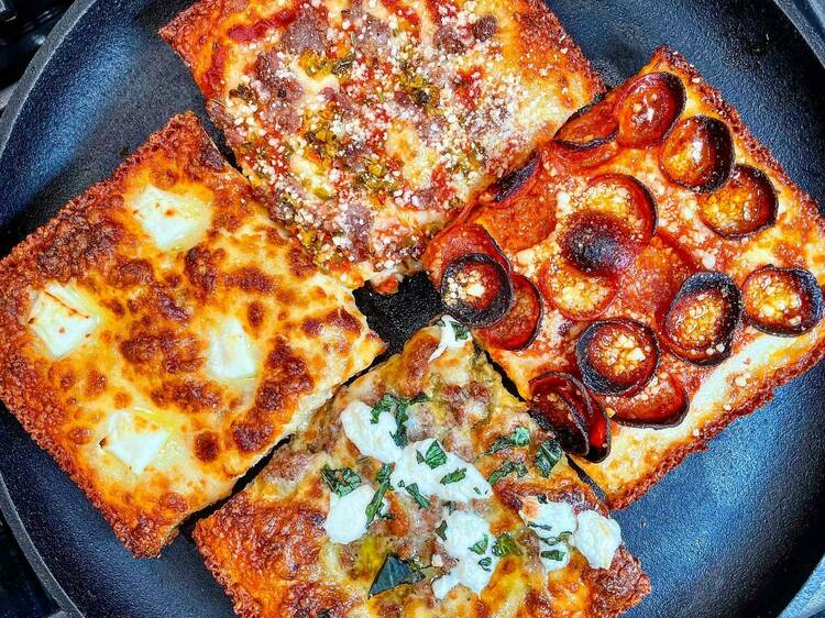 The Specialized Pan That Gives Detroit-Style Pizza Its Signature Crunch