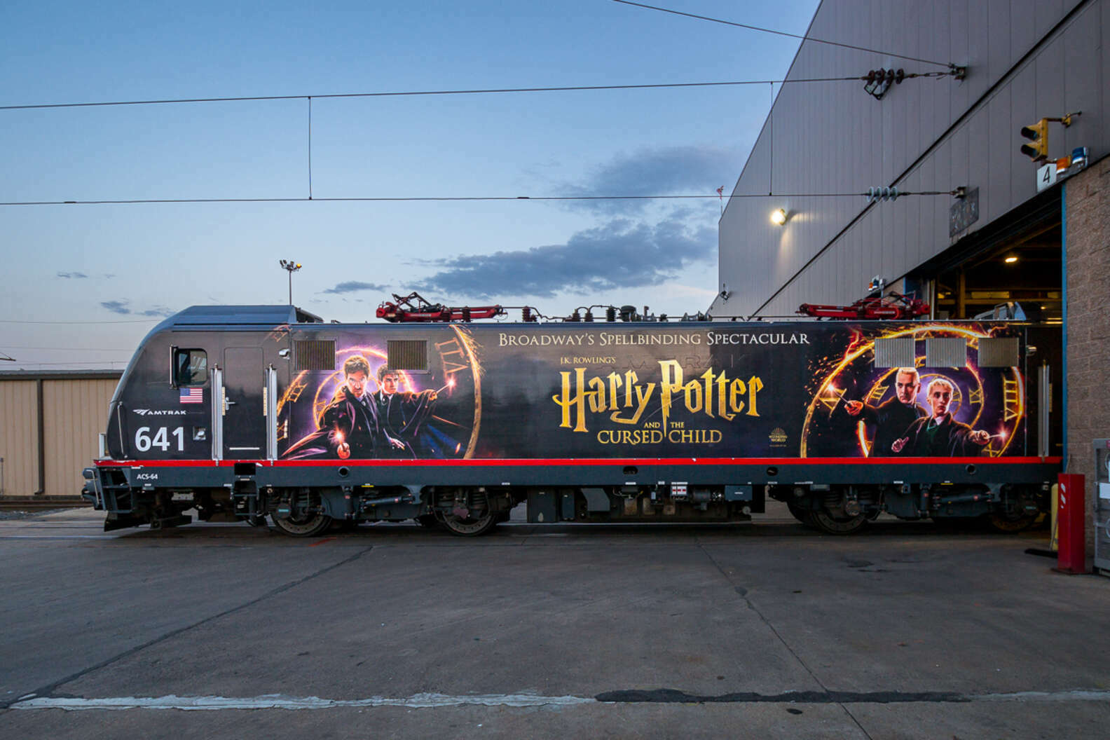 Amtrak has partnered with Broadway’s ‘Harry Potter and the Cursed Child’