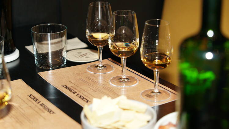 picture from whisky tasting
