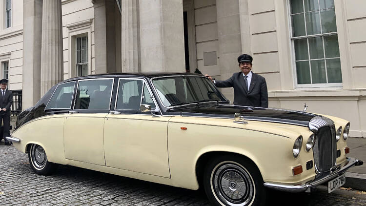 The Queen Mother's Daimler car