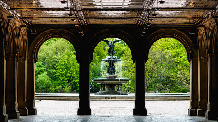 Bethesda Fountain at Central Park 