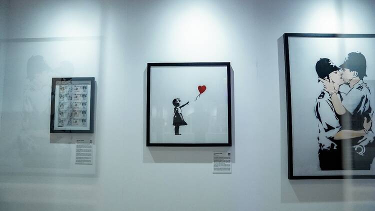 A Banksy exhibition