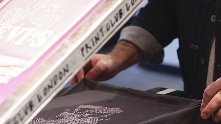 Exclusive screen print designs with Print Club