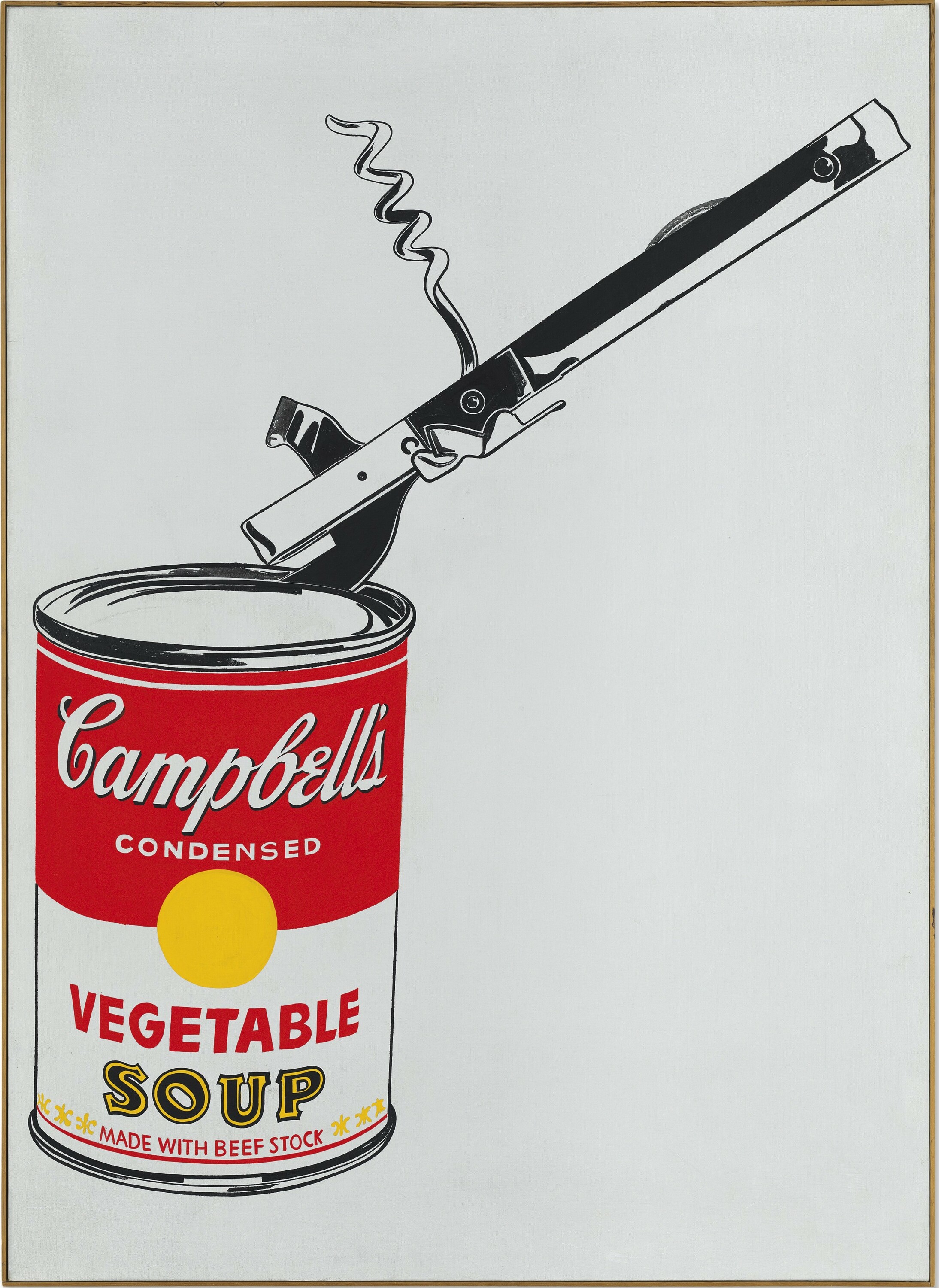 Andy Warhol's Campbell's Soup can.