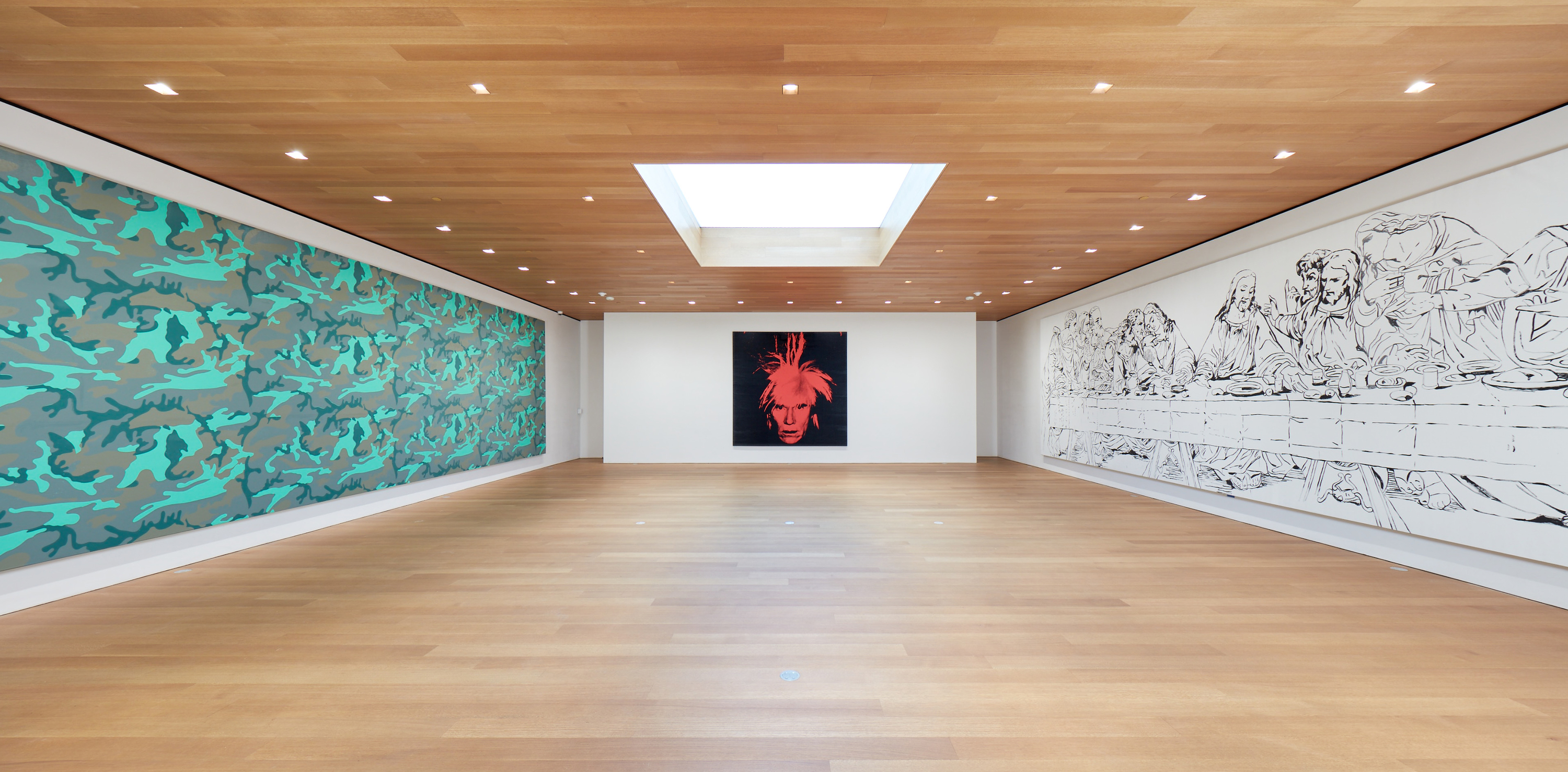 Installation view, Thirty Are Better Than One at The Brant Foundation.