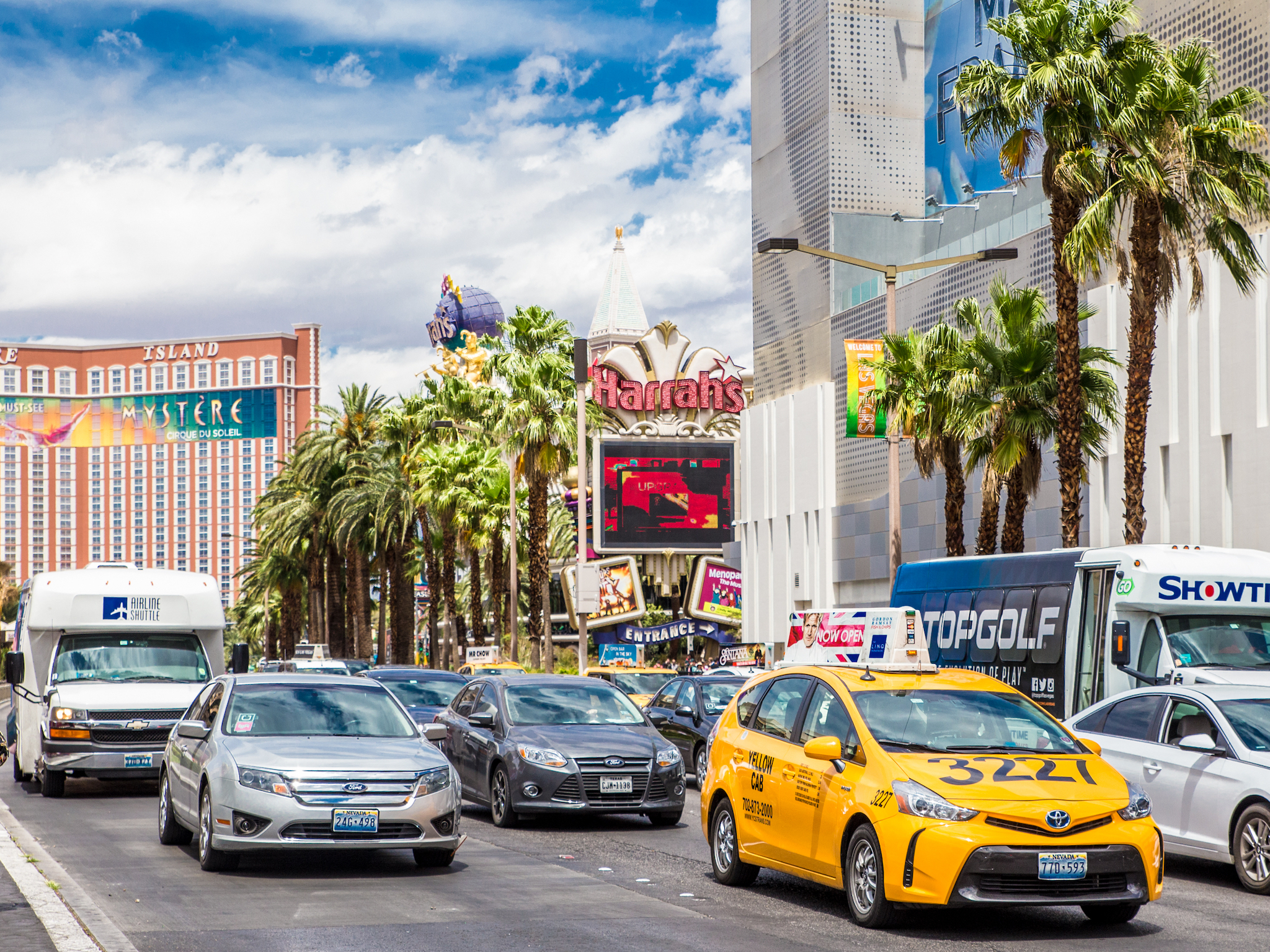 Taxis in Las Vegas, Nevada