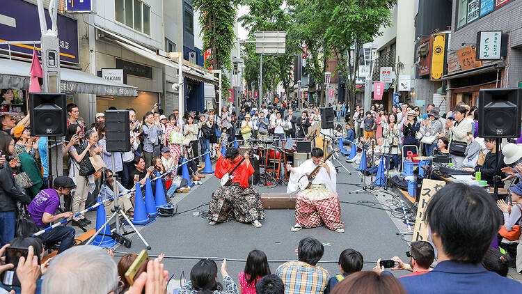 Kagurazaka Street Stage O-edo Tour 