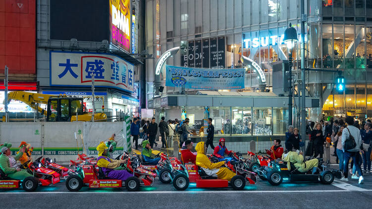 Go kart tour Tokyo