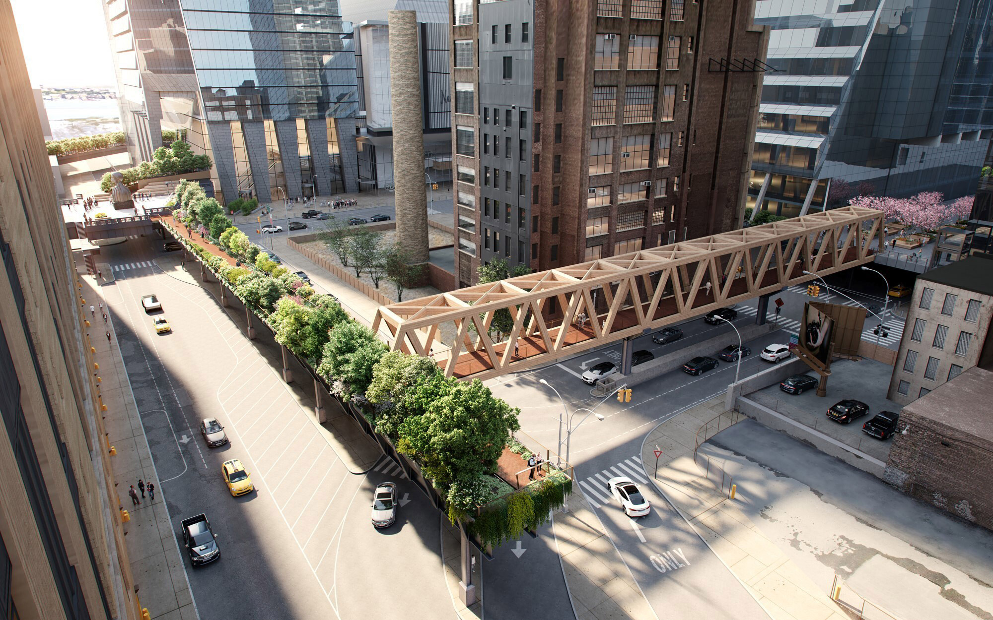 This new High Line bridge will make things easier for commuters