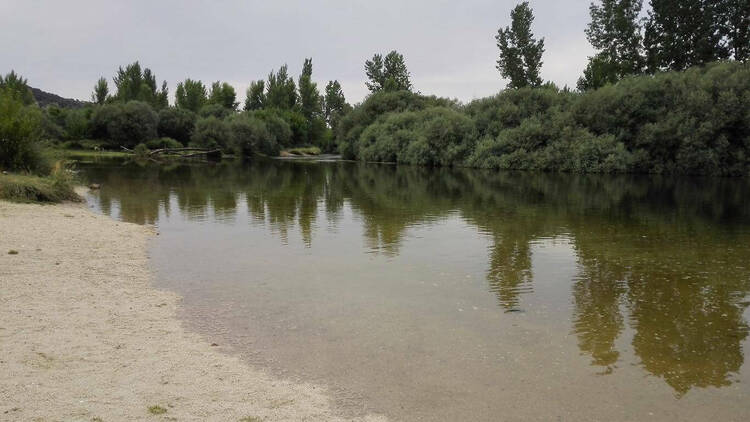 Playa del Alberche, en Aldea del Fresno. Madrid