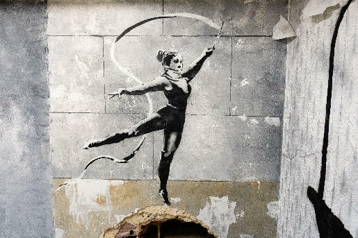 Novo Museu Banksy recebe murais produzidos na Ucrânia