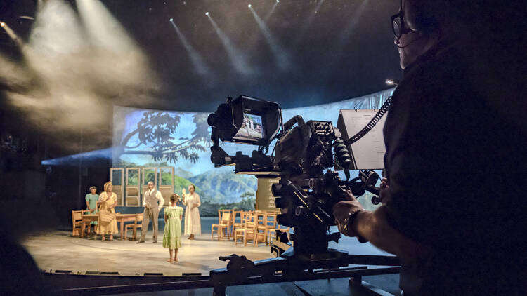 NT Live, behind the scenes of Small Island