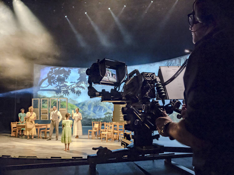 NT Live, behind the scenes of Small Island