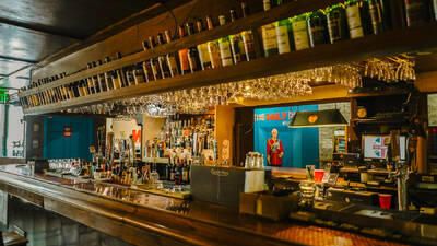 The Daily Pint The bar at the Daily Pint