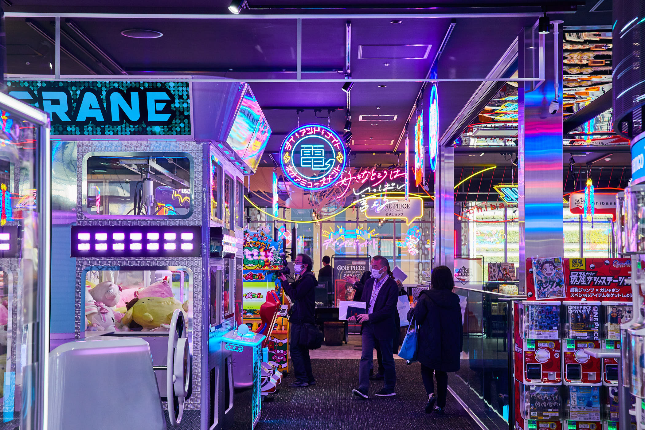 Huge Gaming Arcade With A Bar Namco Tokyo Opens In Kabukicho