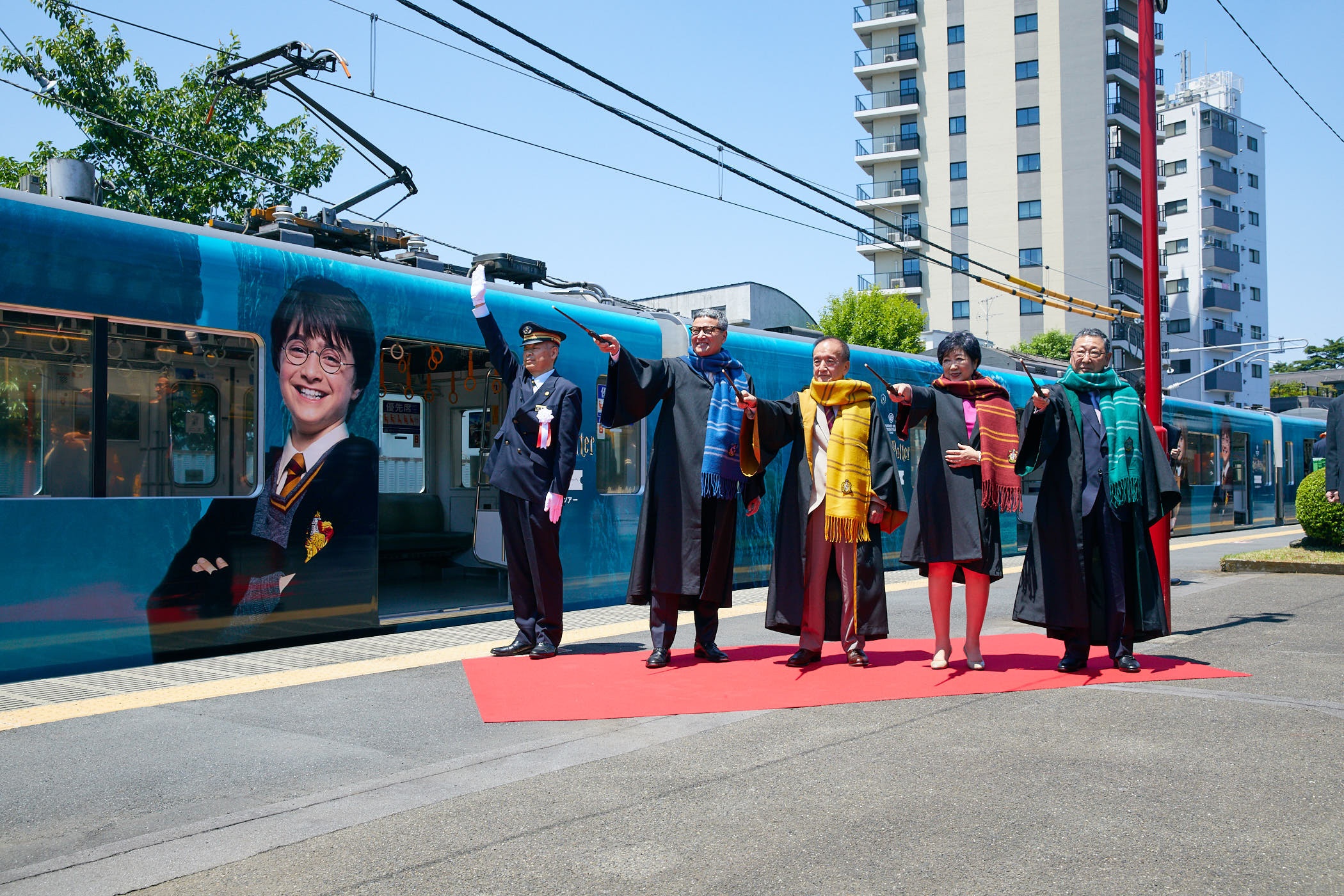 豊島園駅セレモニー