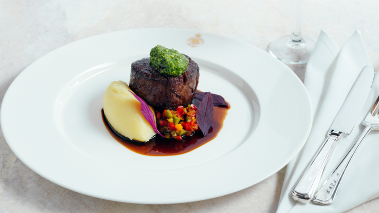 Strangers’ Restaurant at NSW Parliament House beef