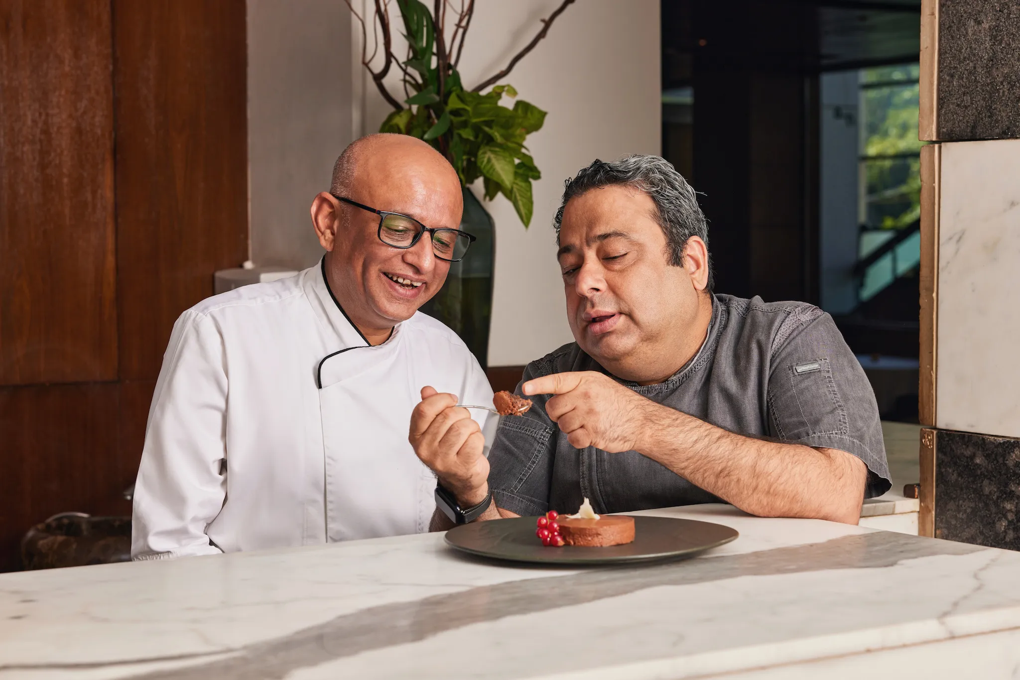 Chef Shantana Mehrotra and Chef Manish Mehrotra